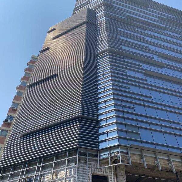 Exterior view of the Beijing Shiji Information Headquarters high-rise
